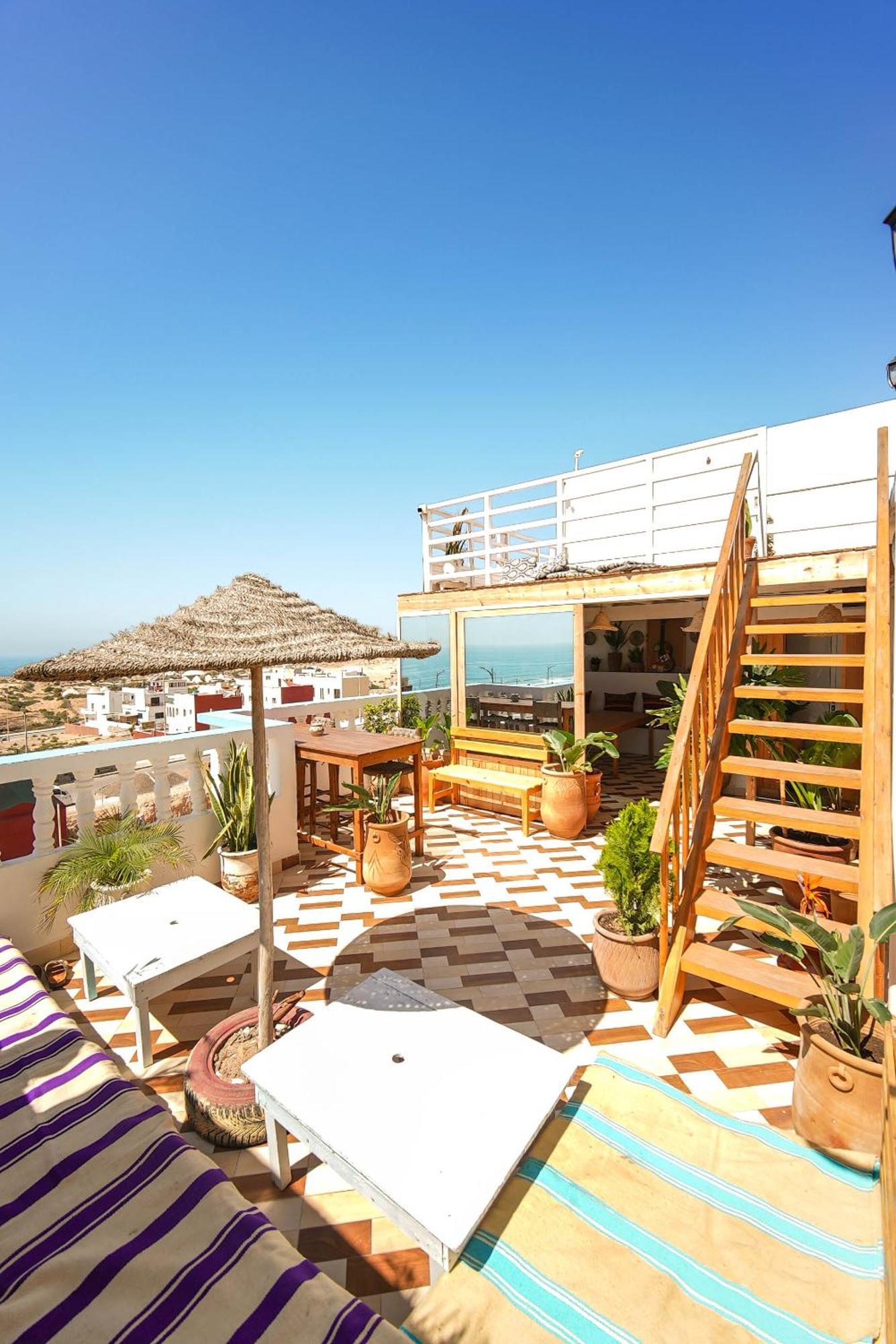 Surf Break Morocco Acomodação com café da manhã Imsouane Exterior foto